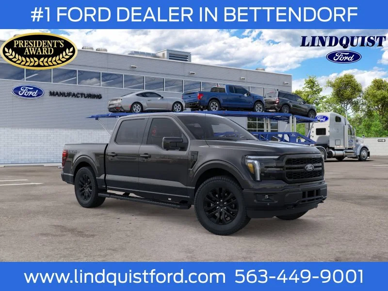 New 2026 Agate Black Metallic Ford Lariat® image 8