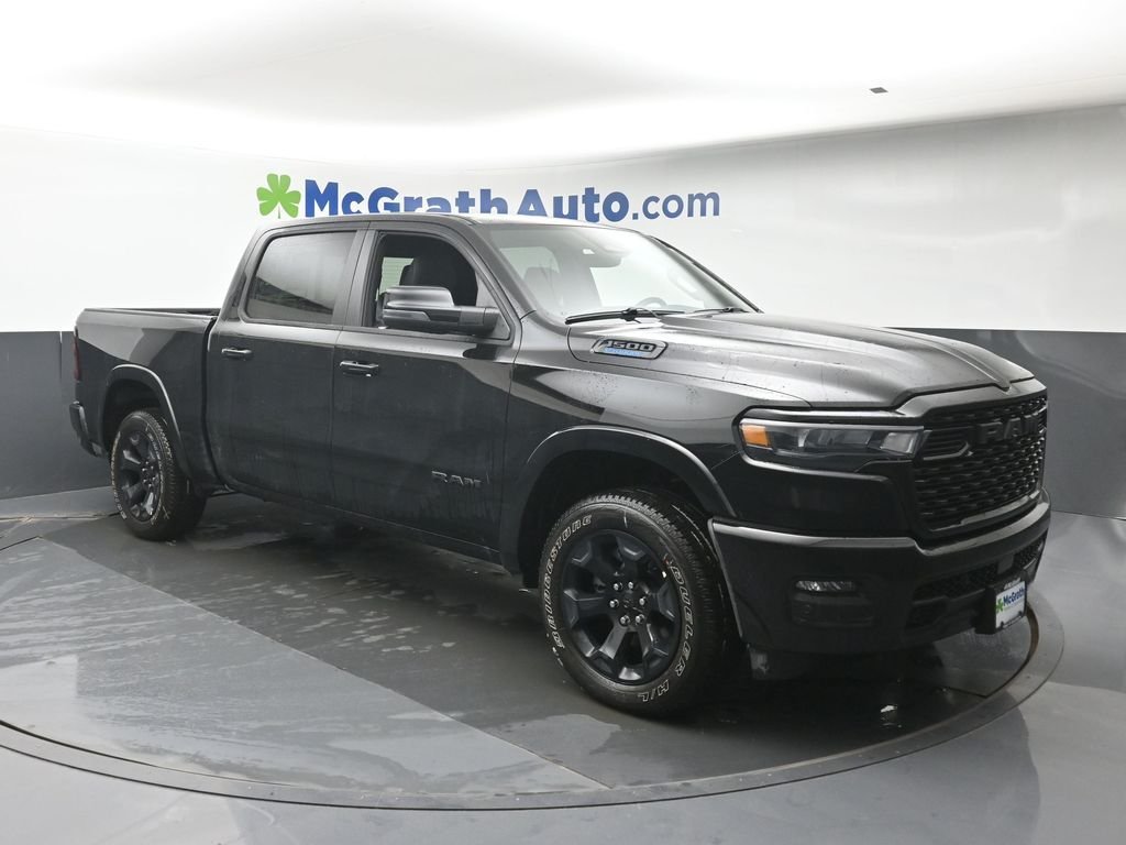 New 2026 Diamond Black Crystal Pearlcoat RAM Big Horn/Lone Star image 2