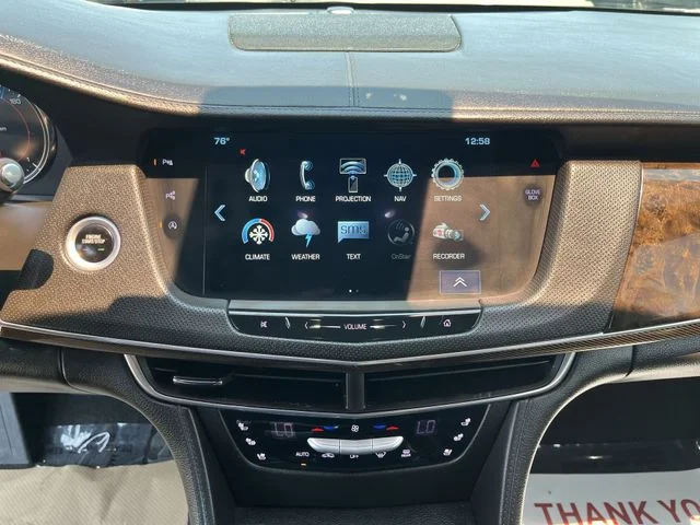 Used 2017 Gray Cadillac 3.0L Twin Turbo Premium Luxury image 14