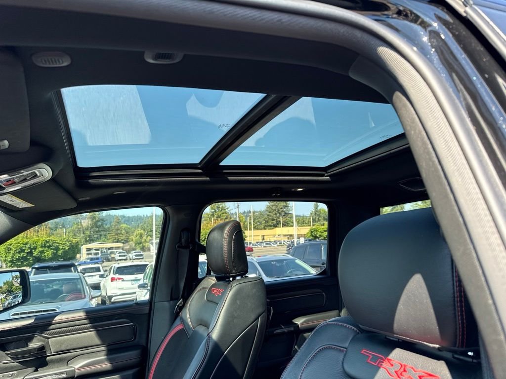 Used 2022 Diamond Black Crystal Pearlcoat Ram TRX image 5