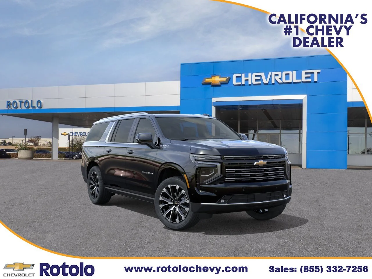 New 2026 Black Chevrolet High Country image 1
