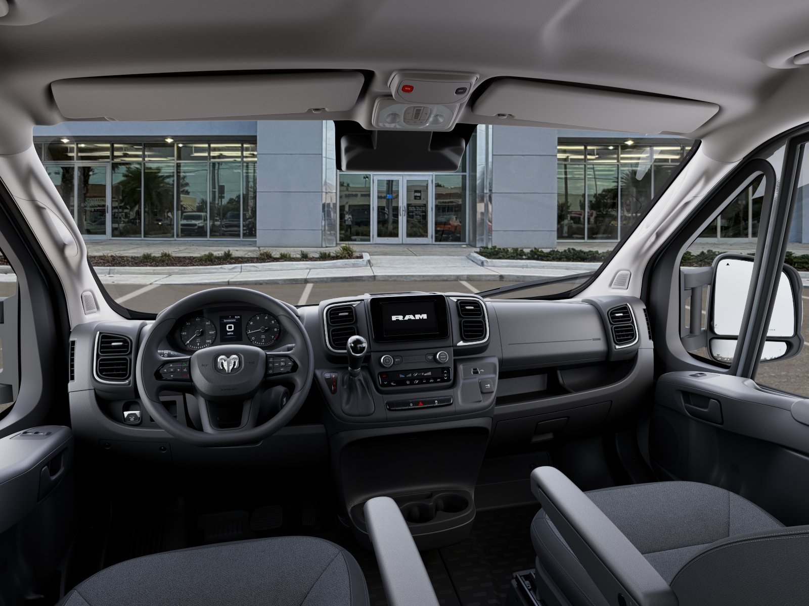 New 2026 Bright White Clearcoat RAM Low Roof image 14