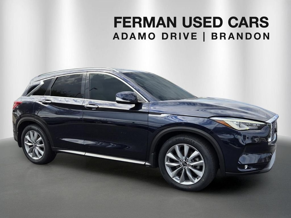 Used 2020 Blue INFINITI LUXE image 1