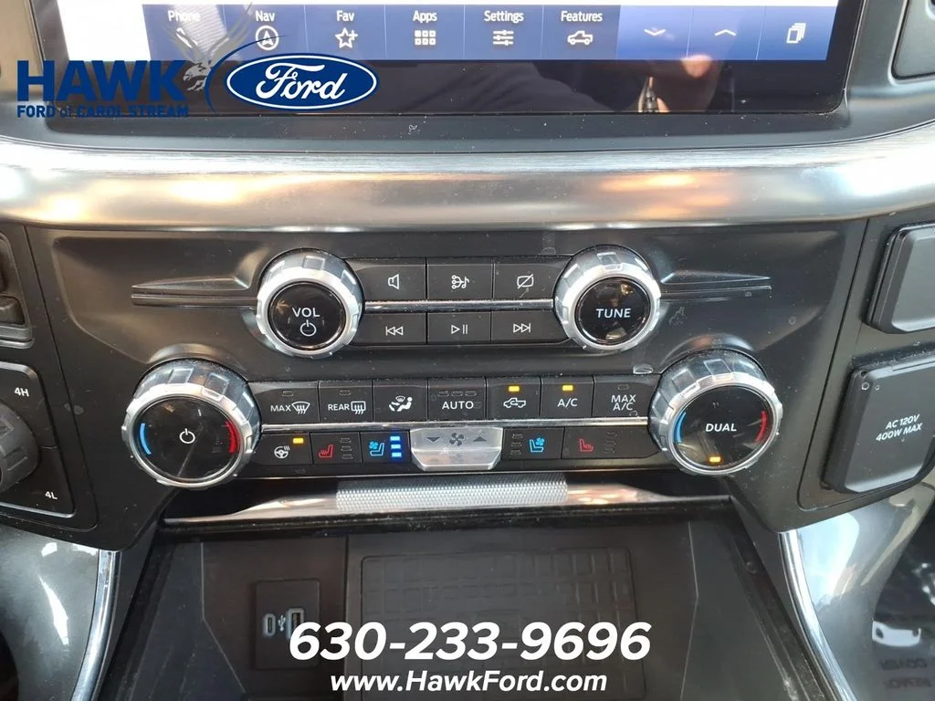 Certified Used 2022 Black Metallic Ford Lariat image 11