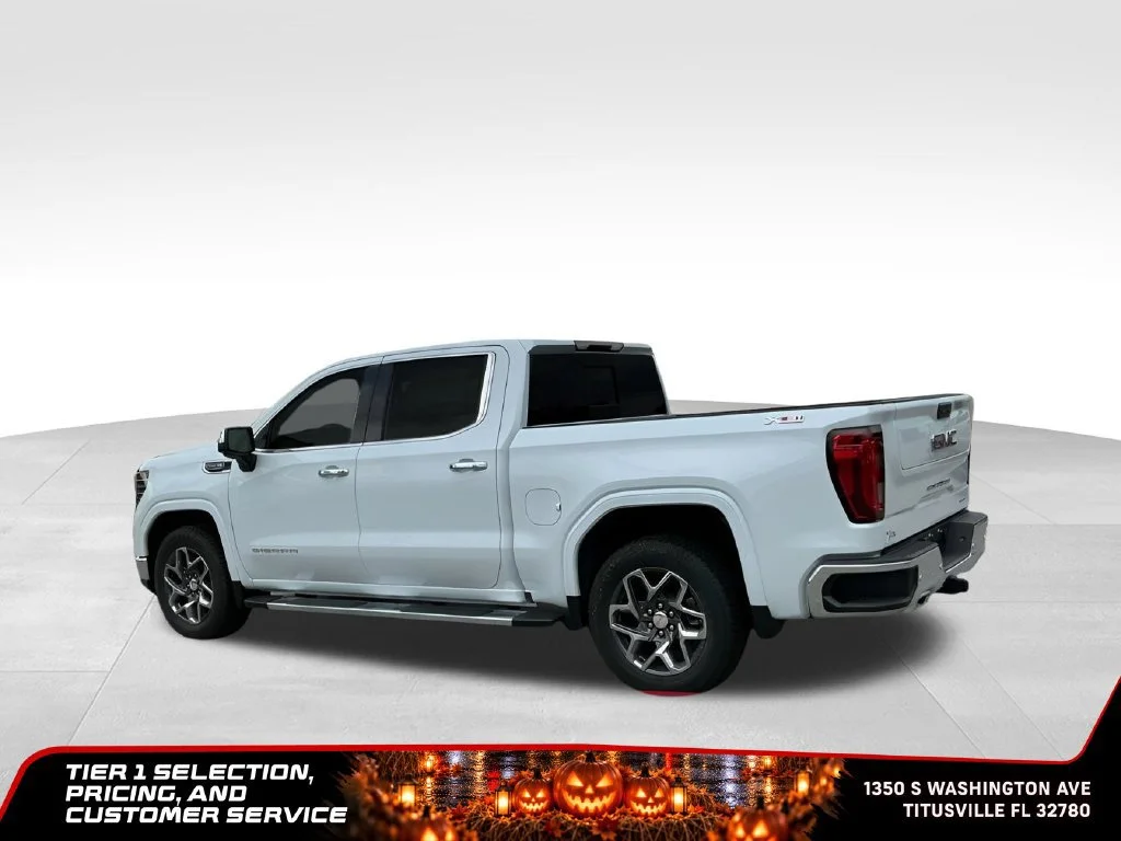 New 2026 Glacier White Tricoat GMC SLT image 4