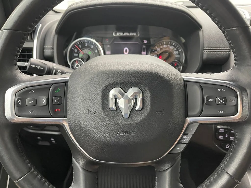 Used 2023 Ivory White Tri-Coat Pearlcoat Ram Laramie image 19