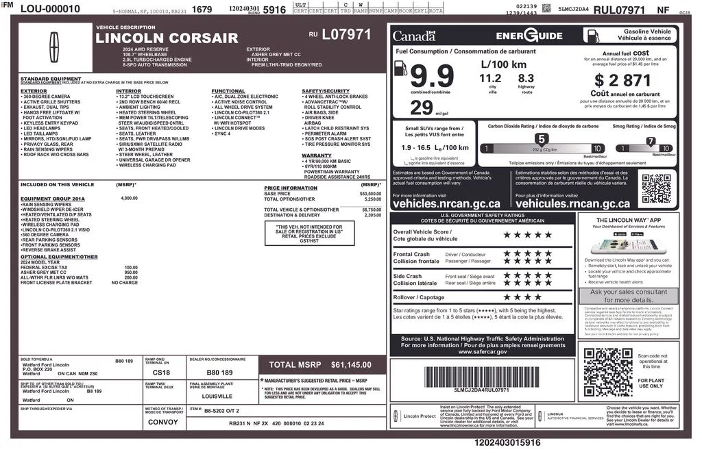 2024 Lincoln Corsair Reserve - Photo 6