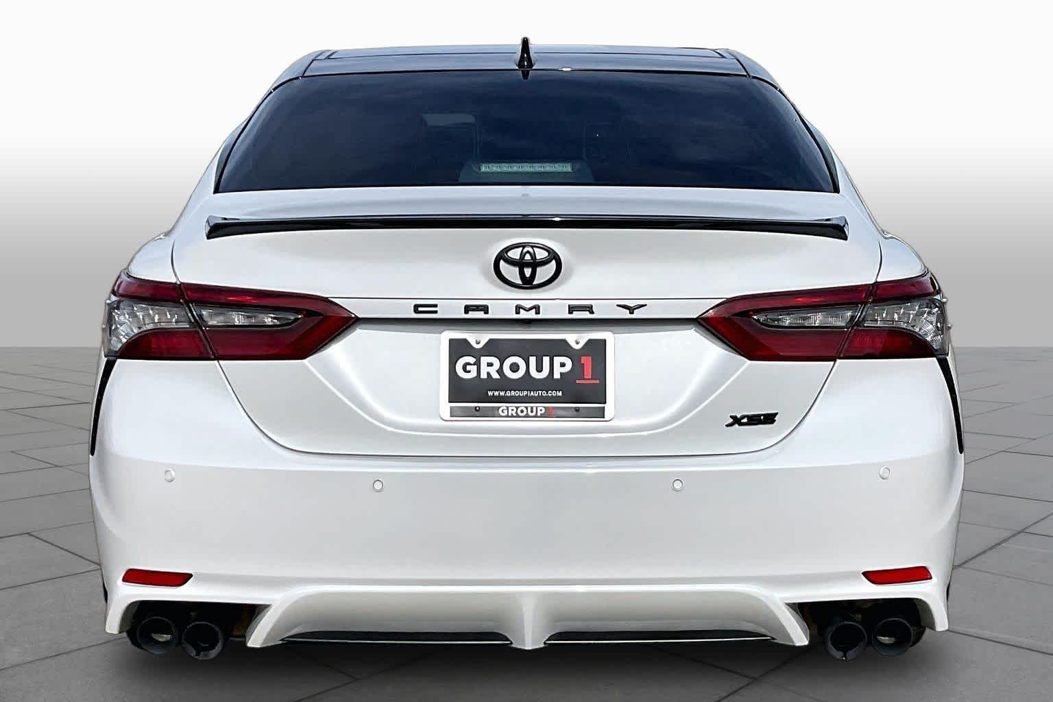 Used 2024 Wind Chill Pearl/Midnight Black Metallic Toyota XSE V6 image 4