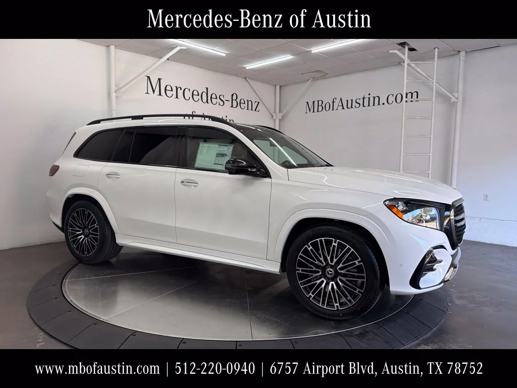 New 2027 White Mercedes-Benz GLS 450 image 1