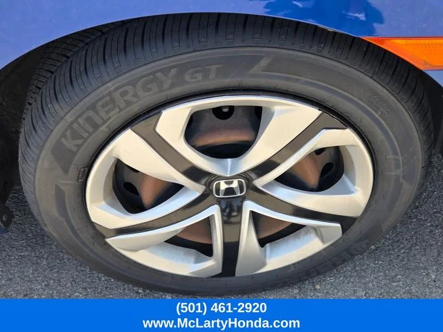 Certified Used 2017 Aegean Blue Metallic Honda LX image 9