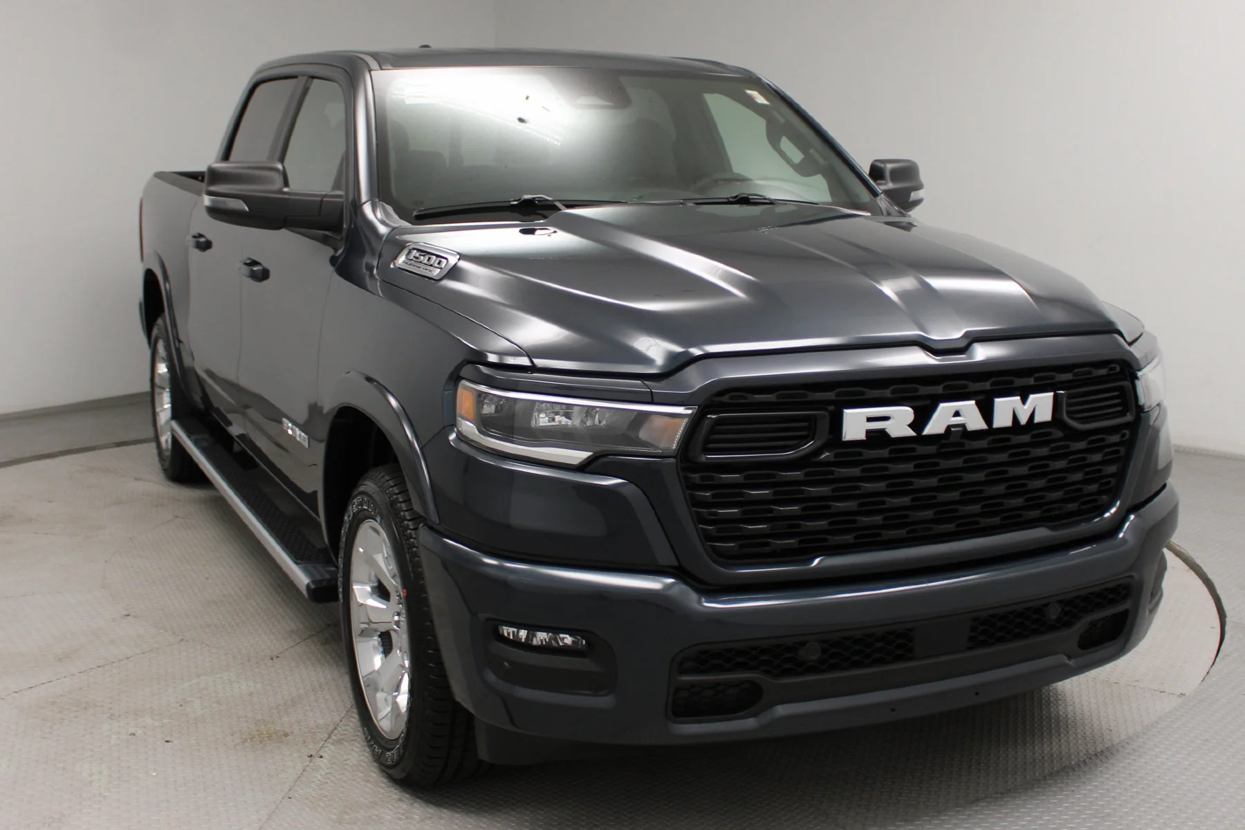 New 2026 Forged Blue Metallic Exterior Paint RAM Big Horn 4x4 Crew Cab 5