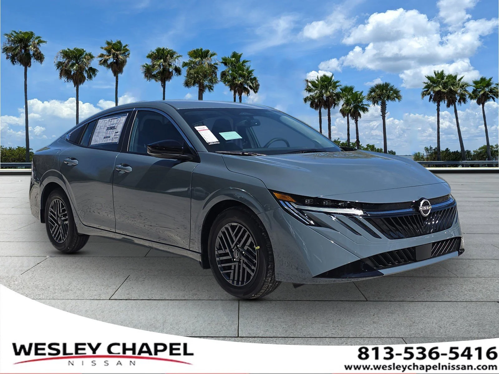 New 2026 Atlantic Gray Metallic Nissan SV image 1