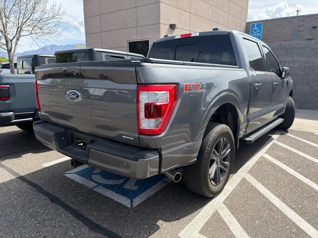 Used 2023 Carbonized Gray Metallic Ford LARIAT image 10