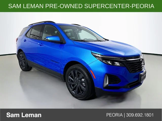 Used 2024 Blue Chevrolet RS image 1