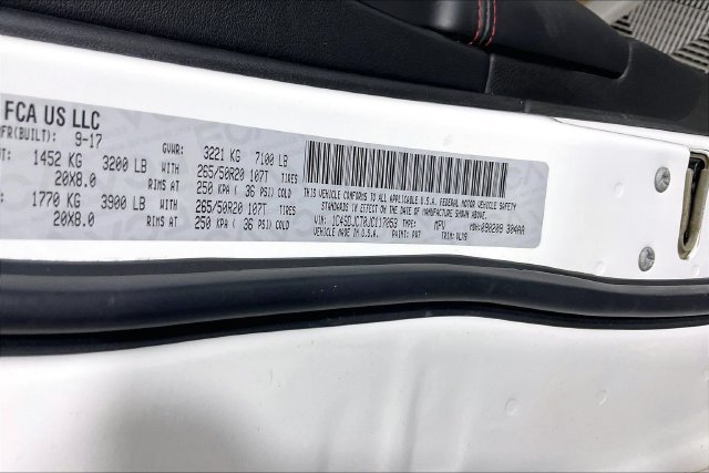 Used 2018 White Dodge R/T image 4