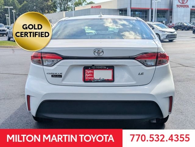 Certified Used 2024 White Toyota LE image 9