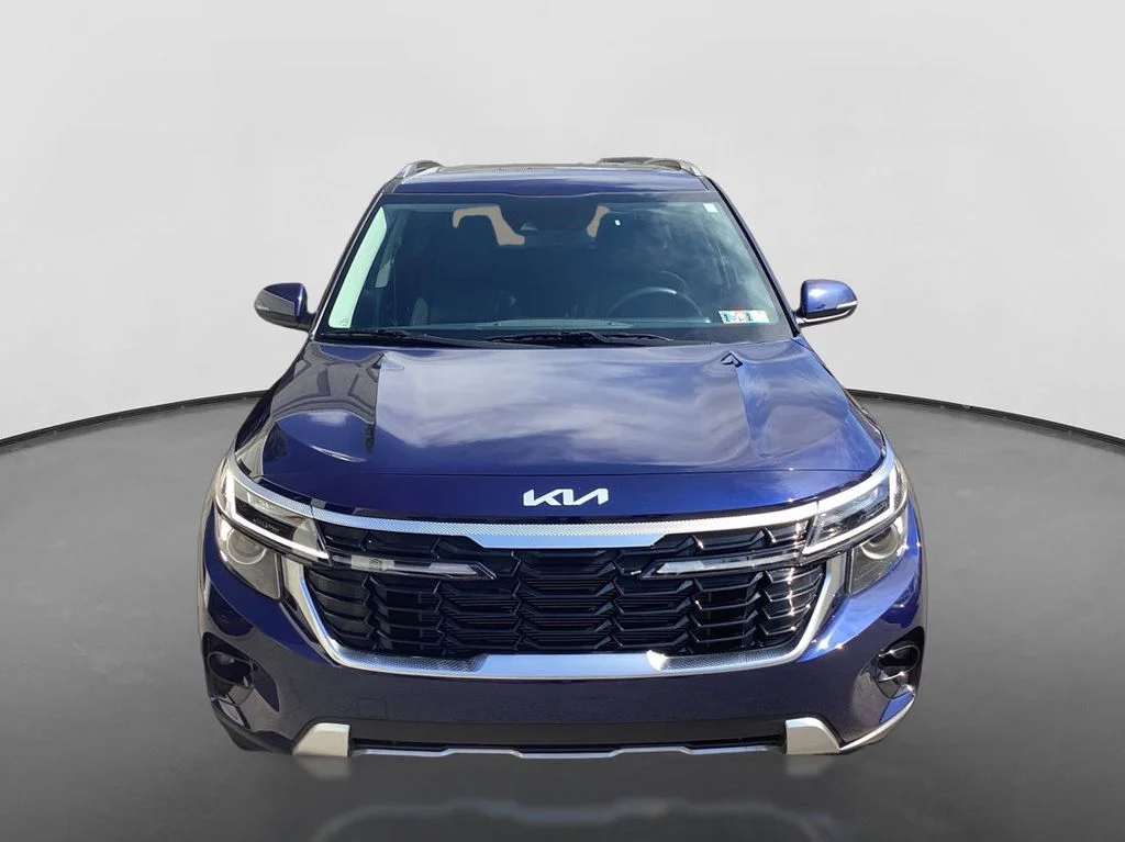 Used 2025 Blue Kia EX image 2