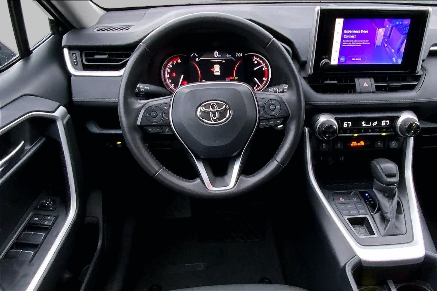Used 2025 Midnight Black Metallic Toyota XLE image 6