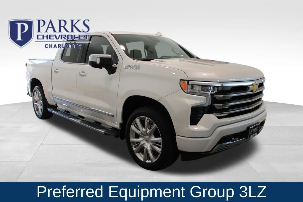Used 2024 Iridescent Pearl Tricoat Chevrolet High Country image 1
