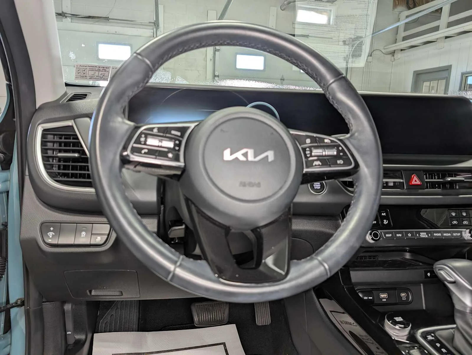 Certified Used 2024 Pluton Blue Kia EX image 37