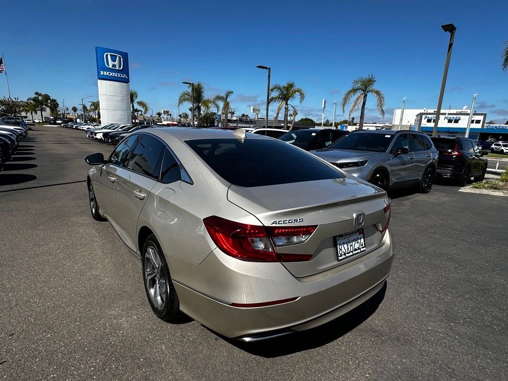 Used 2020 Gold Honda EX-L image 8