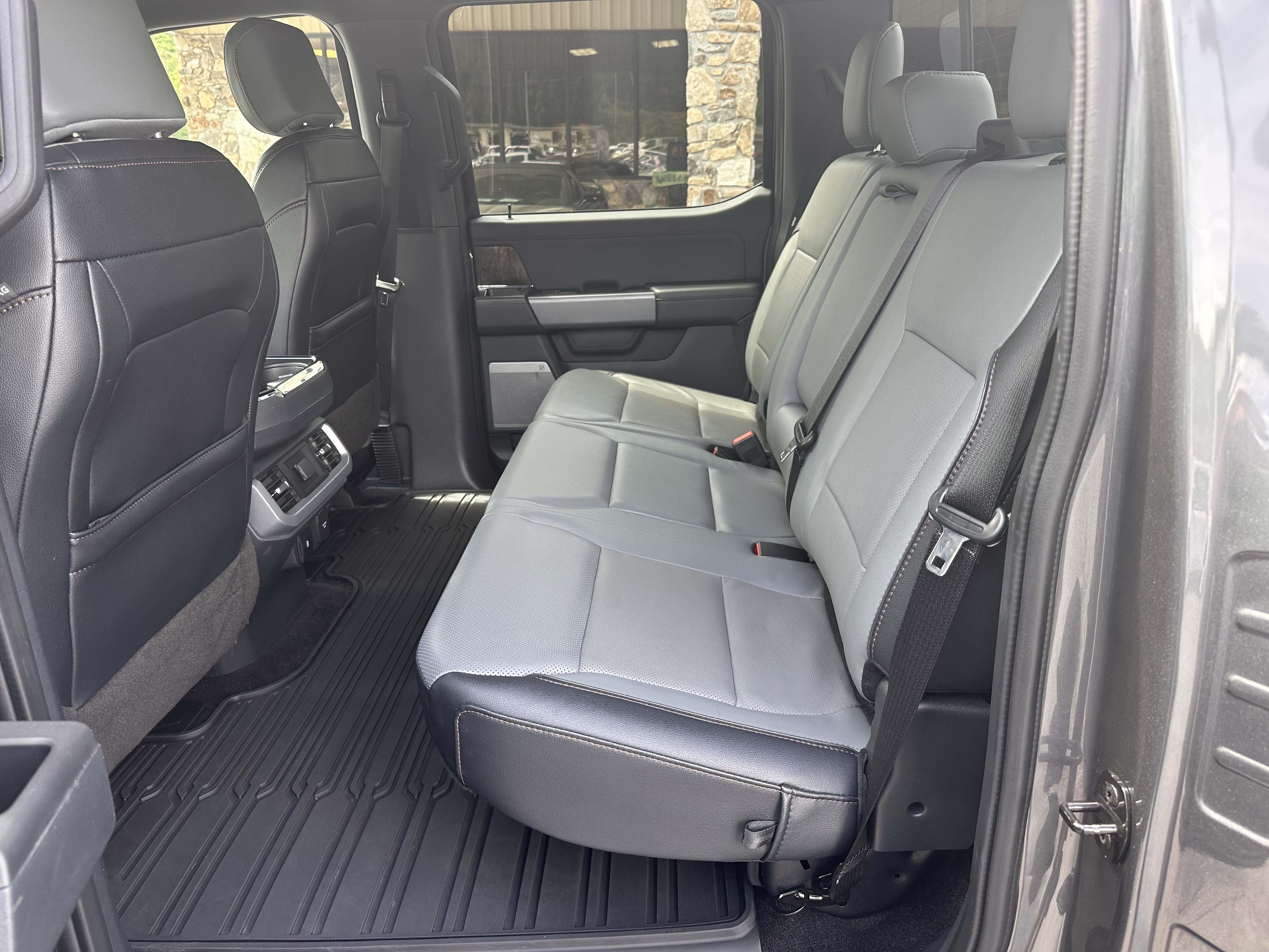 Used 2023 Carbonized Gray Metallic Ford LARIAT image 14