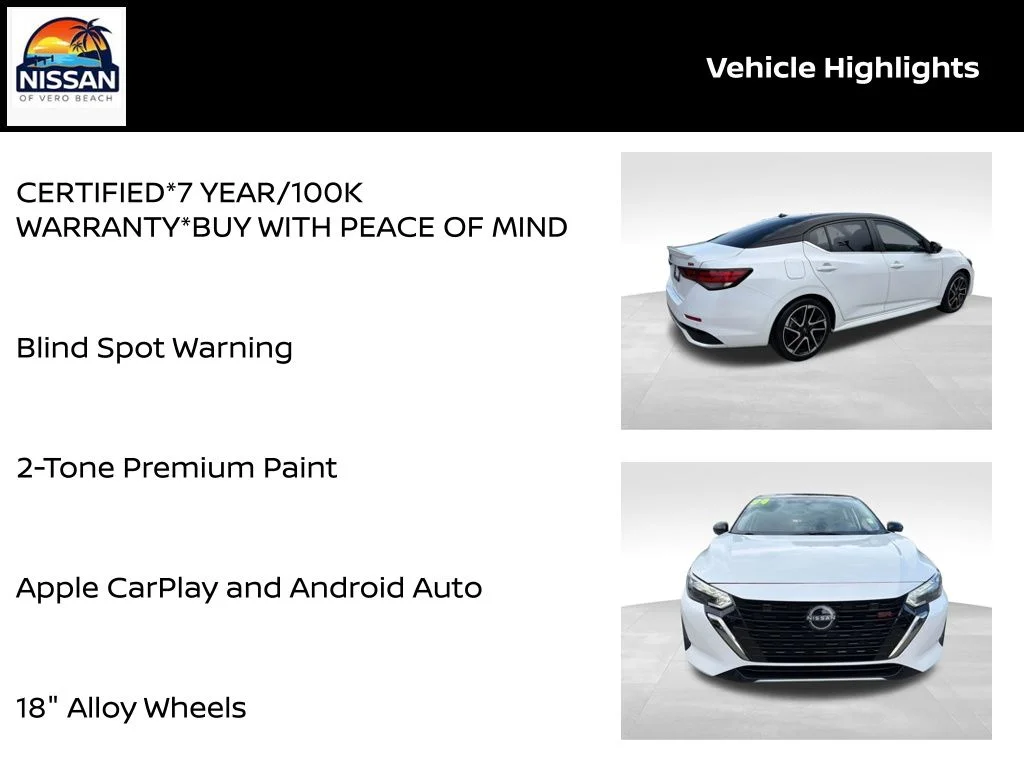 Certified Used 2024 White Nissan SR image 19