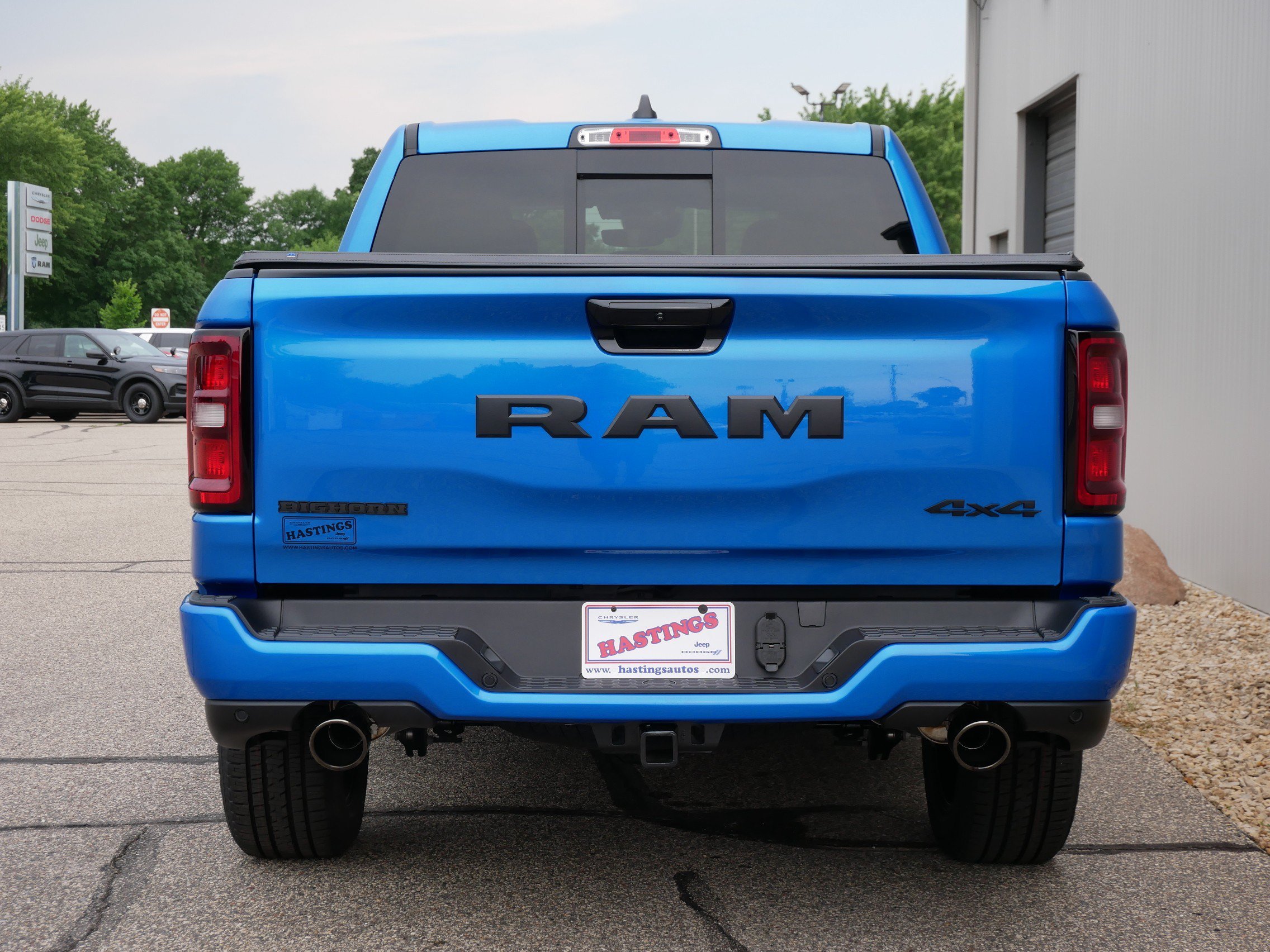 New 2026 Hydro Blue Pearlcoat RAM Big Horn image 4