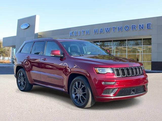 Certified Used 2020 Velvet Red Pearlcoat Jeep High Altitude image 1