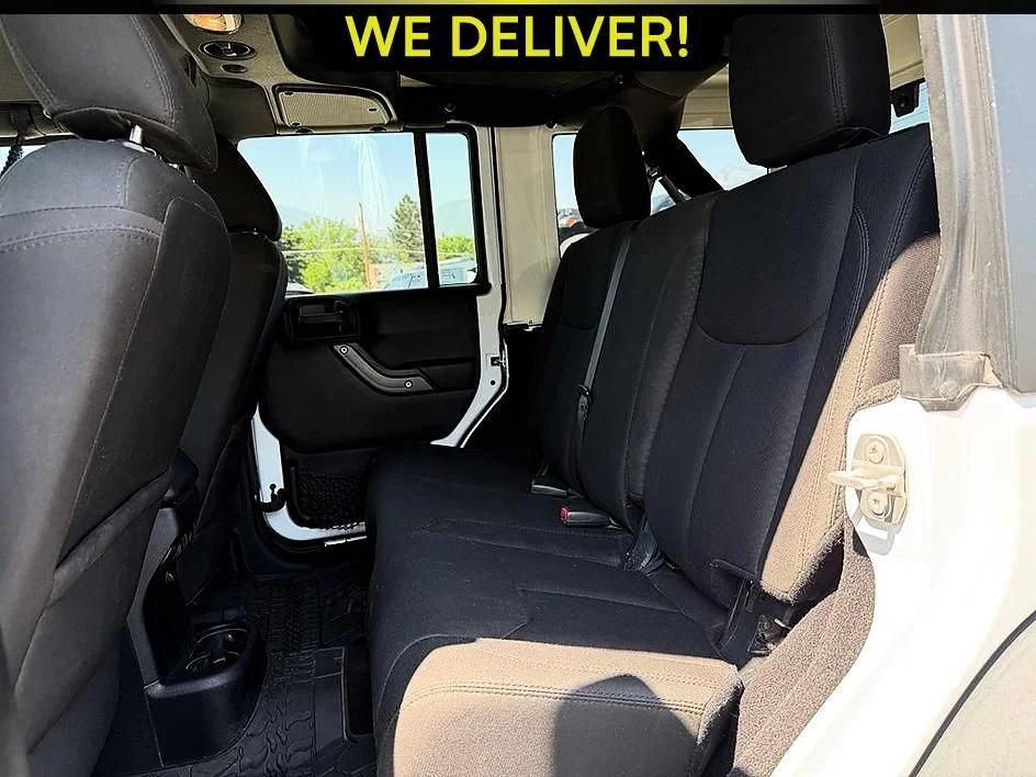 Used 2016 White Jeep Unlimited Sport image 18