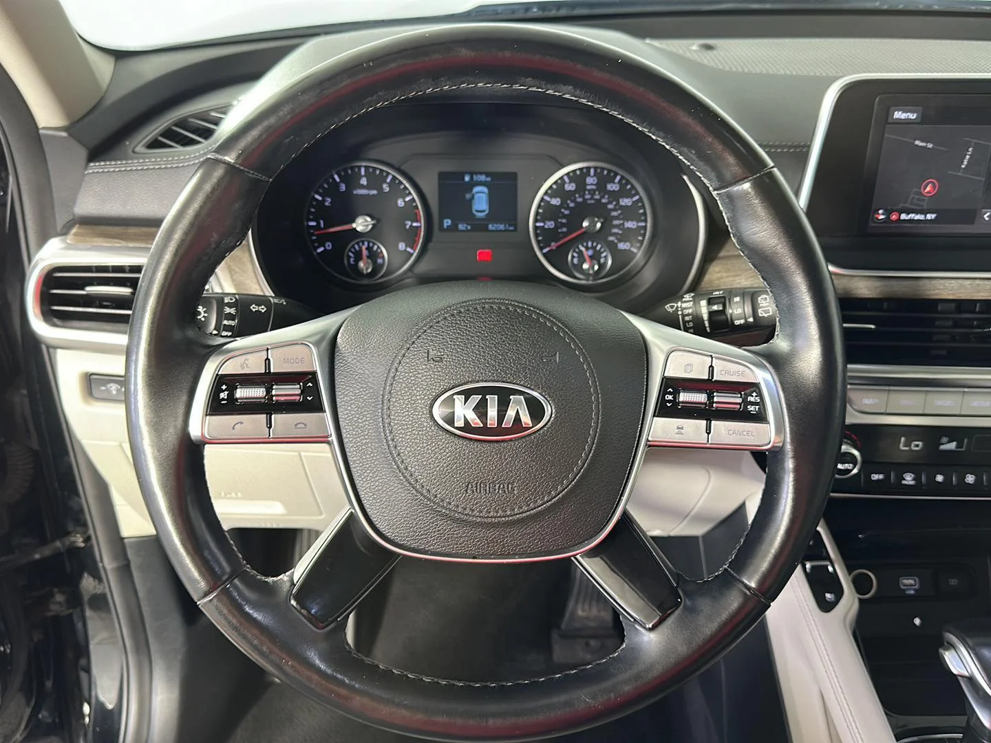 Used 2021 Ebony Black Kia EX image 14