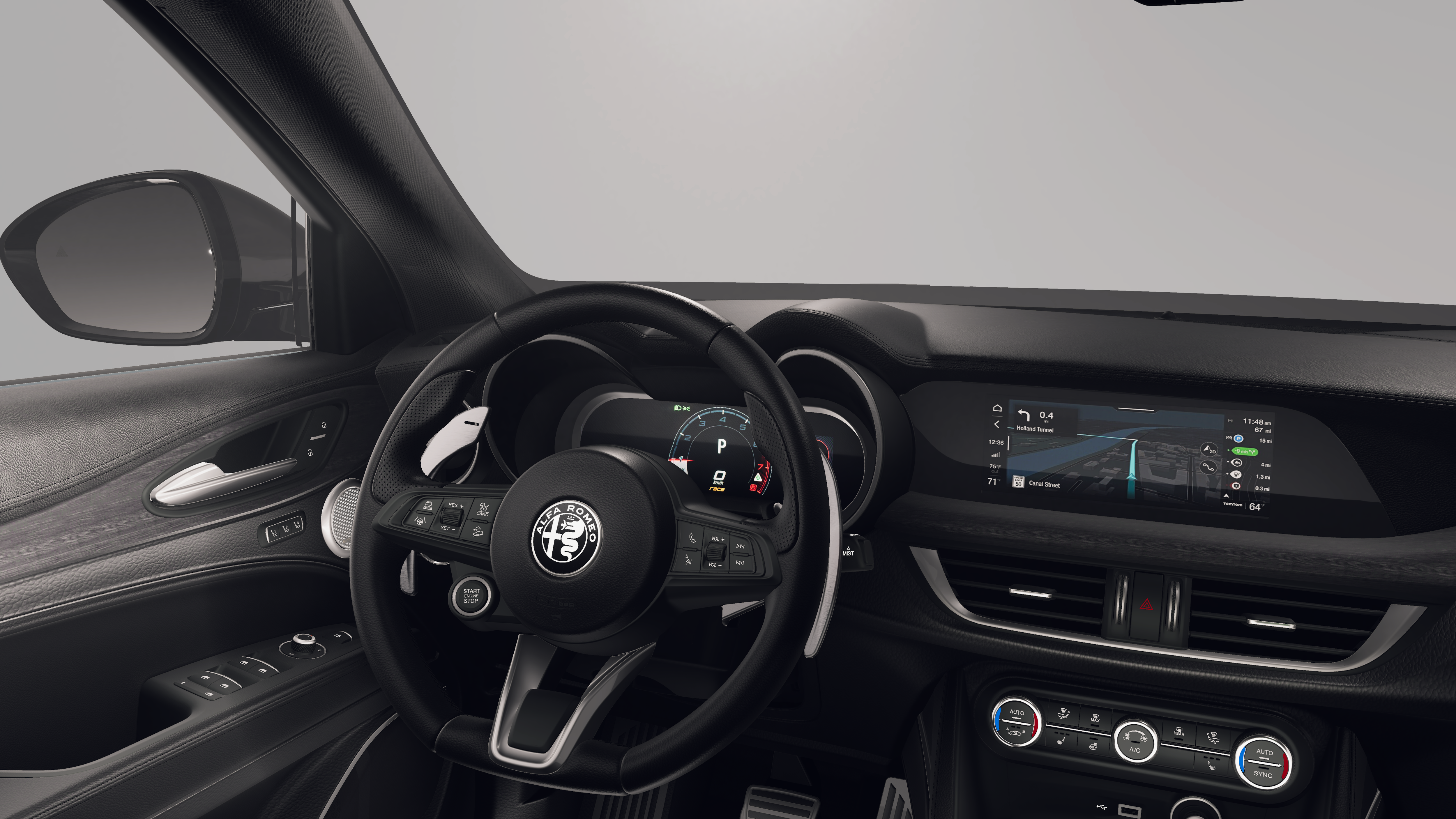New 2026 Moonlight Gray Metallic Exterior Paint Alfa Romeo Base image 21