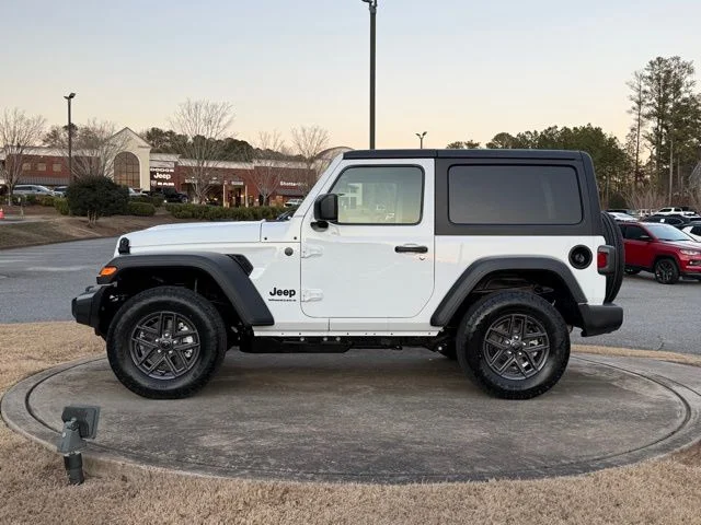 New 2026 Bright White Clear-Coat Exterior Paint Jeep Sport image 4