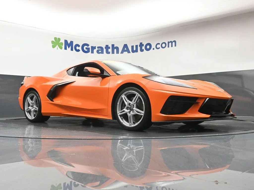 Used 2024 Orange Chevrolet Stingray image 24