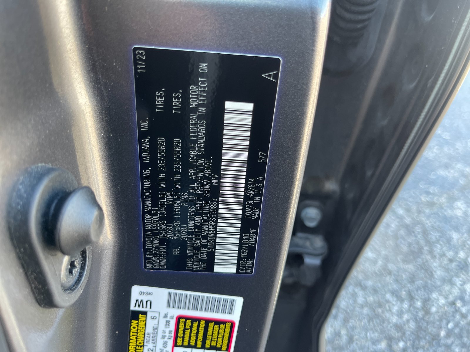Used 2024 Gray Toyota Limited image 33