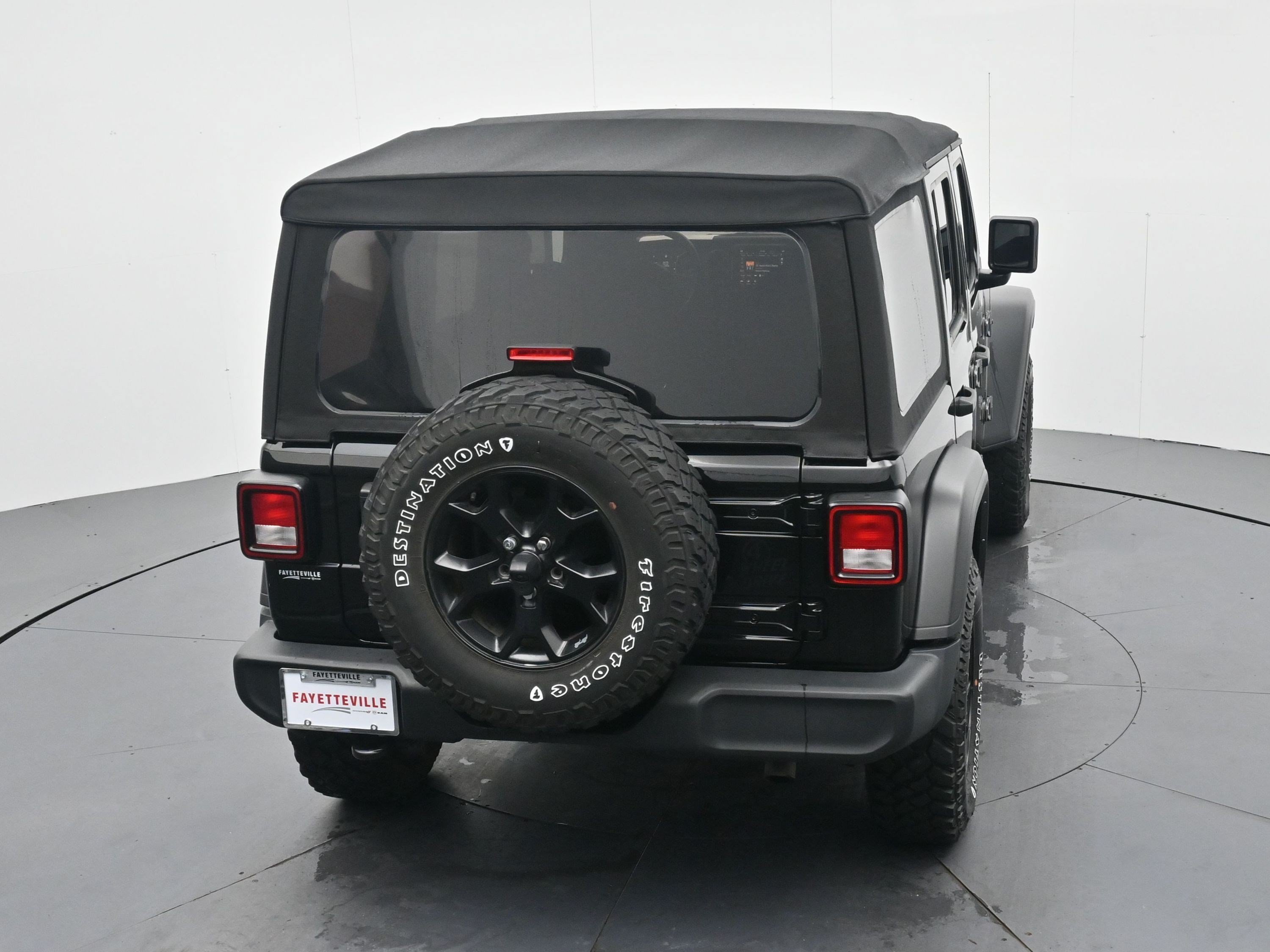 Used 2022 Black Clearcoat Jeep Unlimited Willys image 22