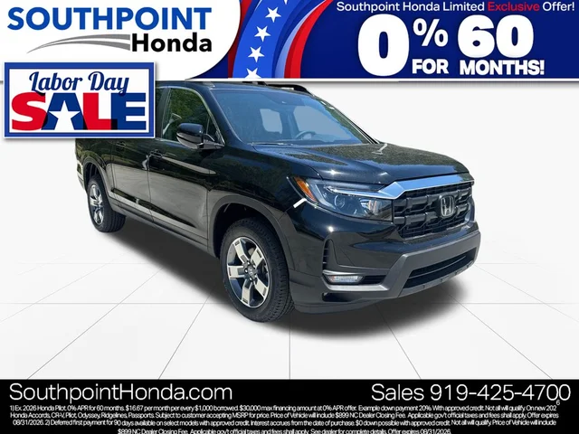 2026 Honda Ridgeline RTL