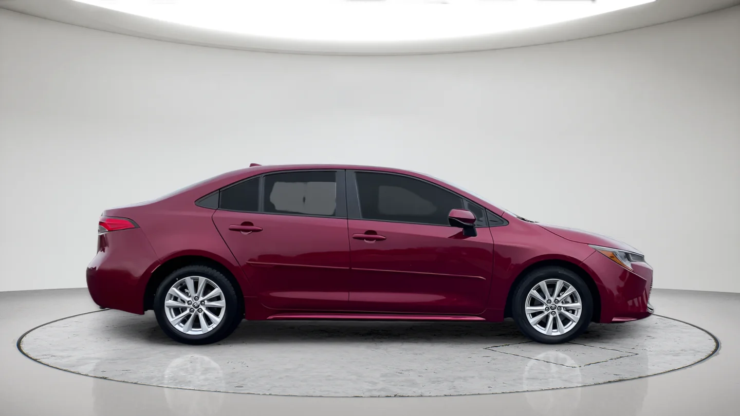 Certified Used 2025 Red Toyota LE image 5