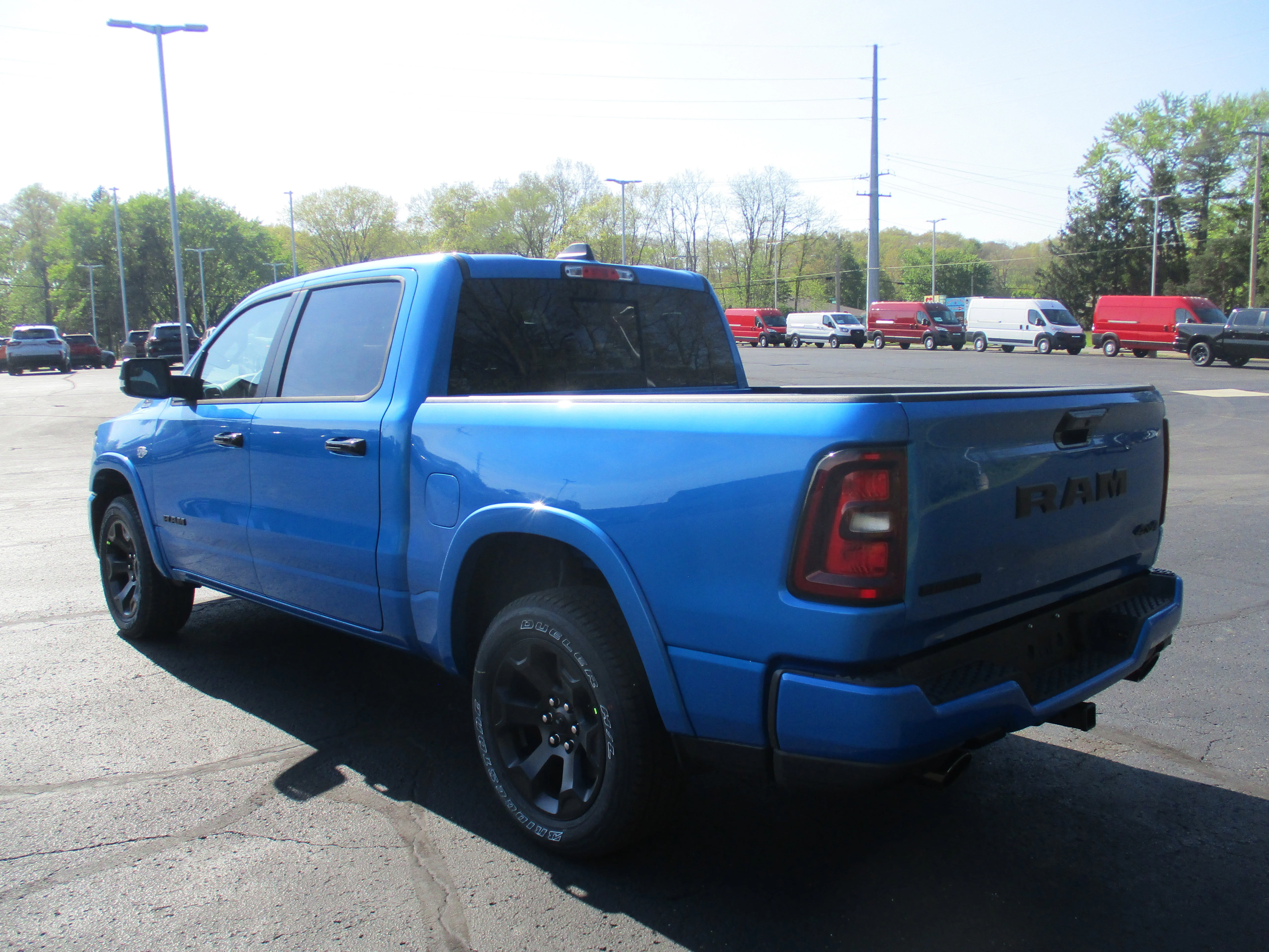 New 2026 Hydro Blue Pearl-Coat Exterior Paint RAM Big Horn image 33