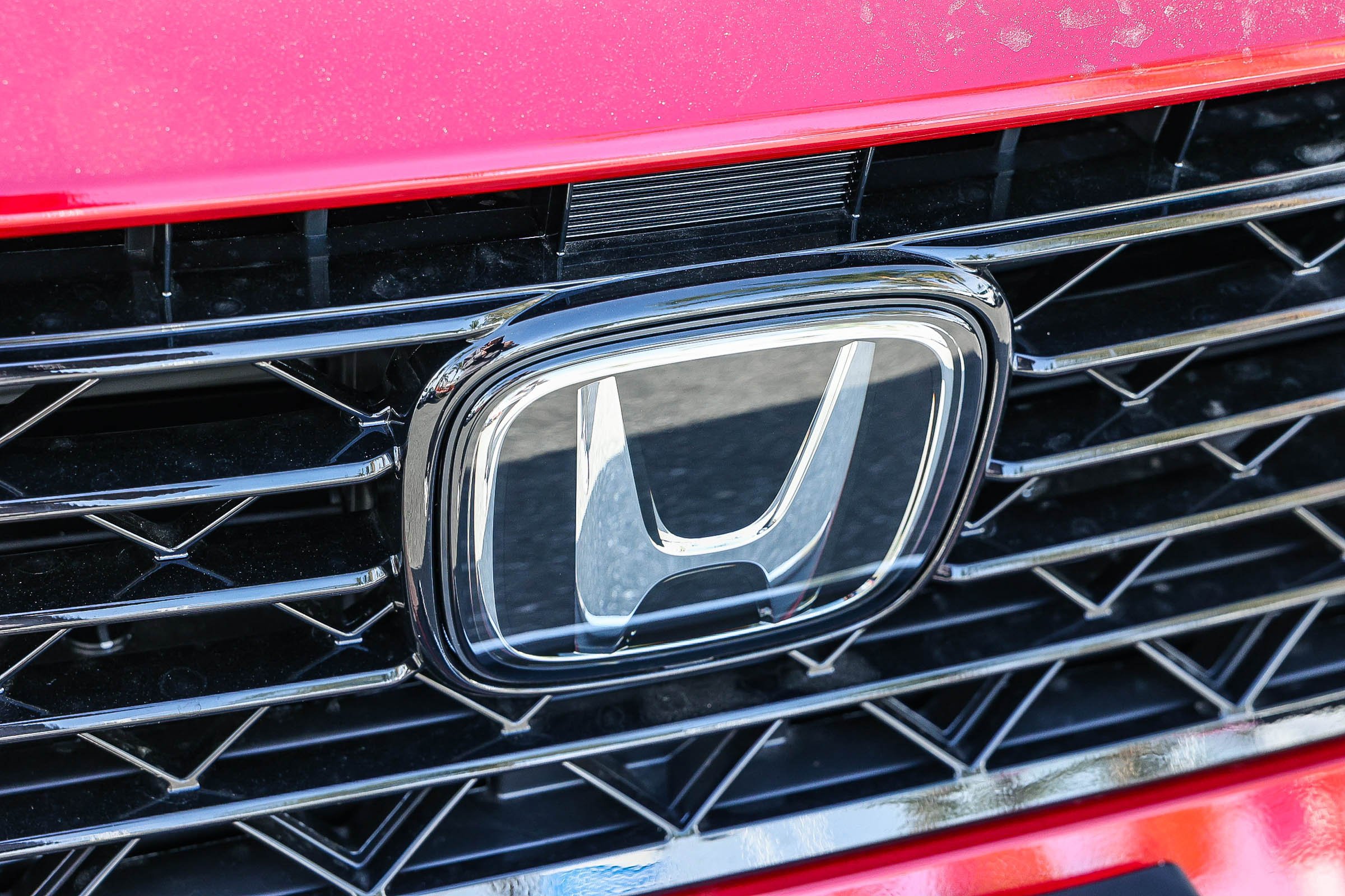 New 2026 Radiant Red Metallic Honda SE CVT image 12