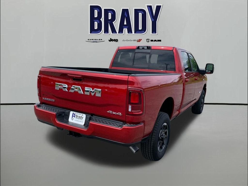 New 2026 Molten Red Pearl-Coat Exterior Paint RAM Laramie image 7