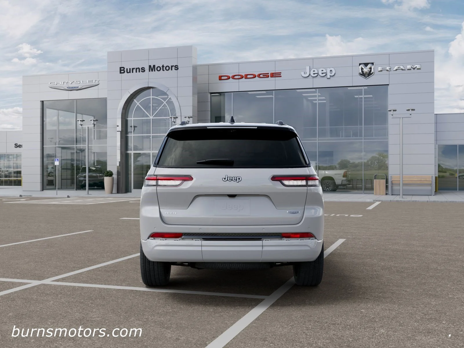 New 2026 Bright White Clear-Coat Exterior Paint Jeep Summit image 7