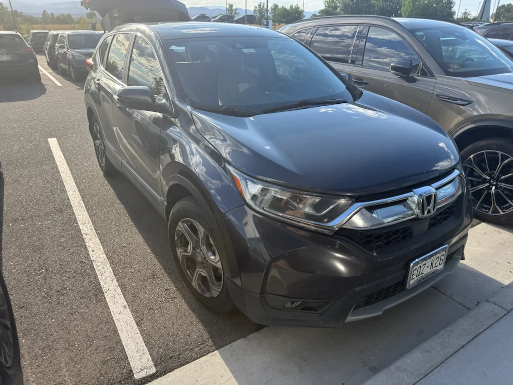 Used 2017 Honda CR-V EX with VIN 2HKRW1H50HH502632 for sale in Yuma, CO