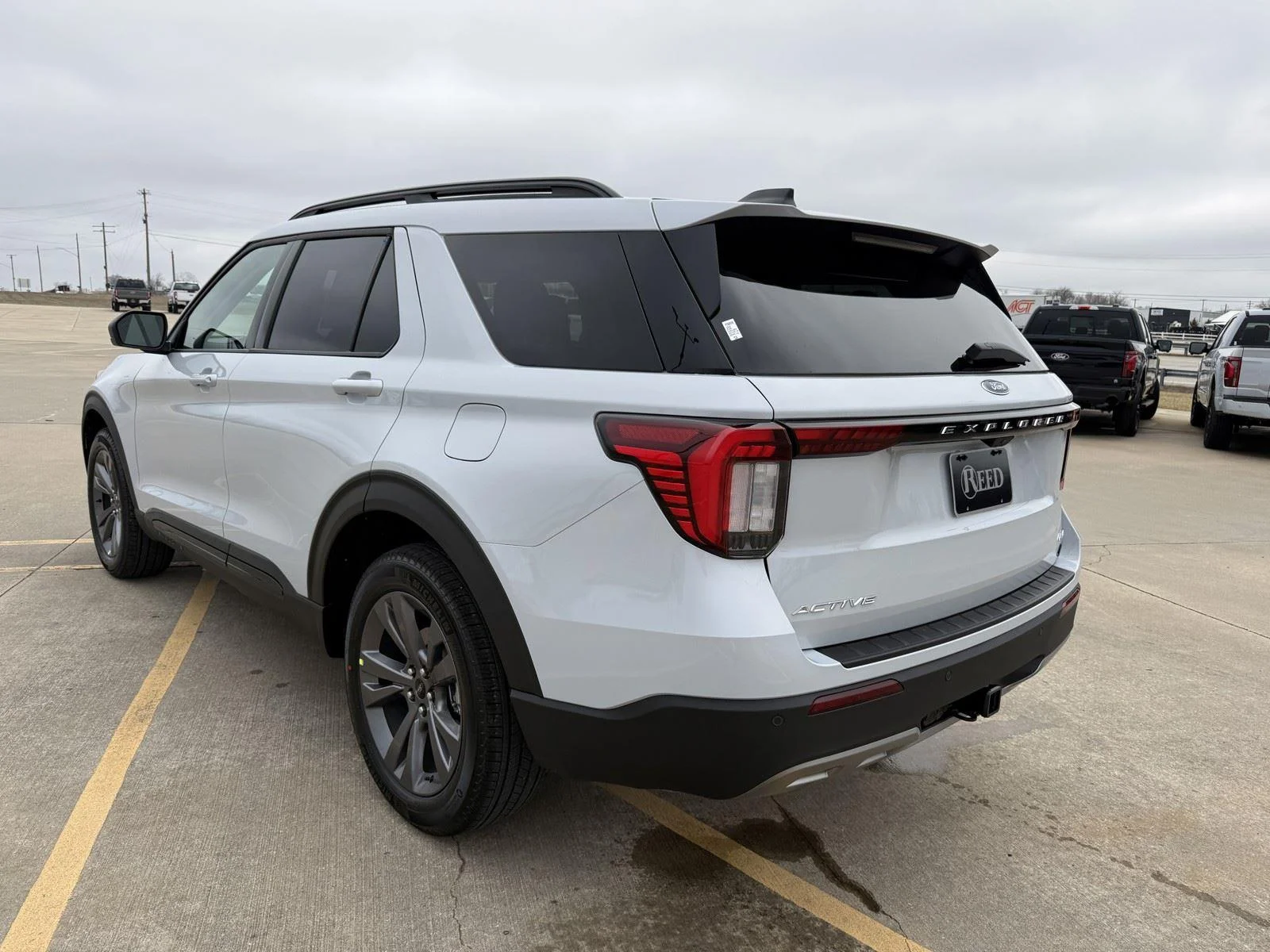 New 2026 Space White Metallic Ford Active w/100A Pkg image 7