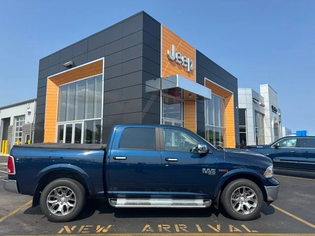 Used 2019 Patriot Blue Pearlcoat Ram Laramie image 1