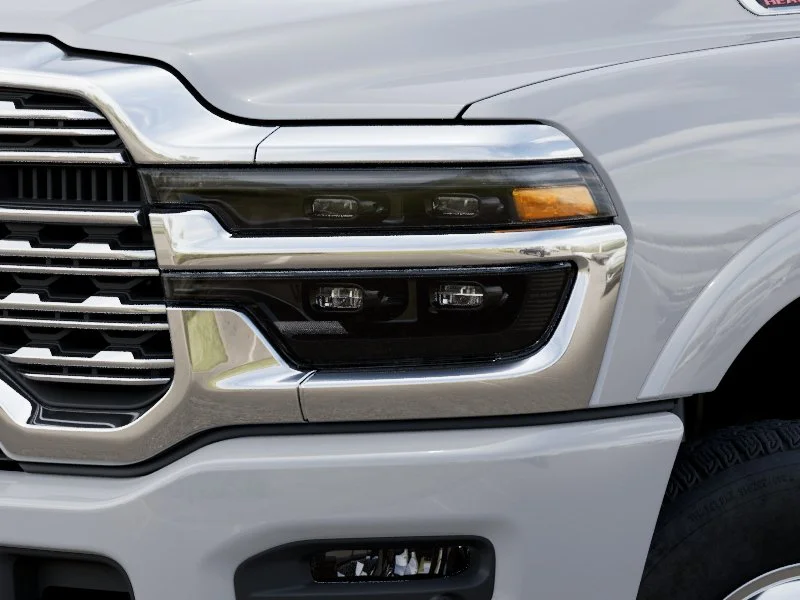 New 2026 Bright White Clear-Coat Exterior Paint RAM Longhorn Dually image 36