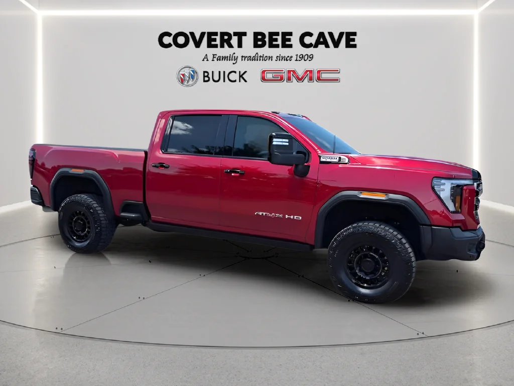 Used 2025 Volcanic Red Tintcoat GMC AT4X image 17