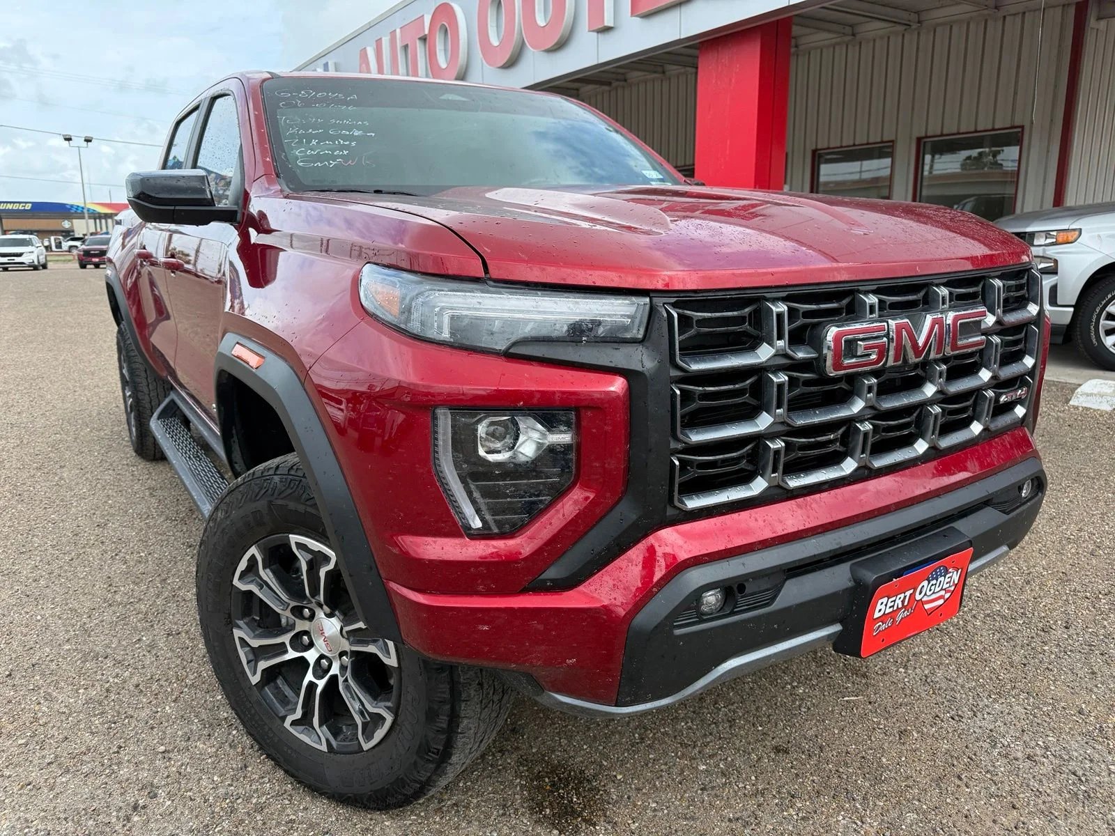 Used 2025 Red GMC AT4 image 1