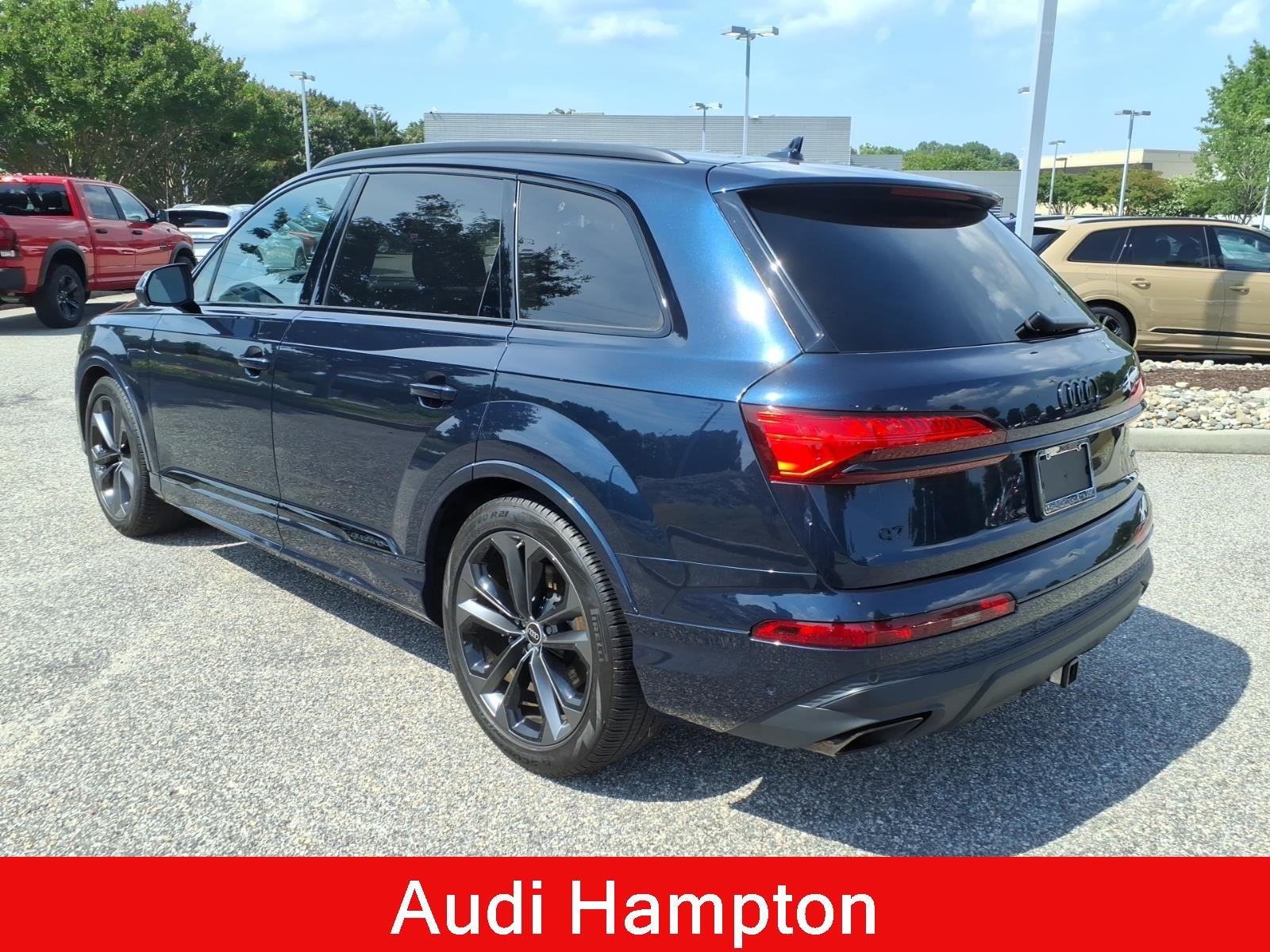 Used 2025 Waitomo Blue Metallic Audi Premium Plus image 8