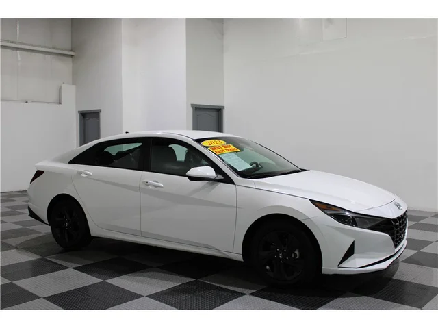 2023 Hyundai Elantra Hybrid Blue